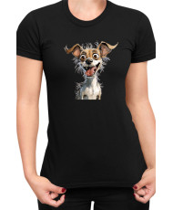Дамска Тениска Funny Dogs Breeds Chihuahua