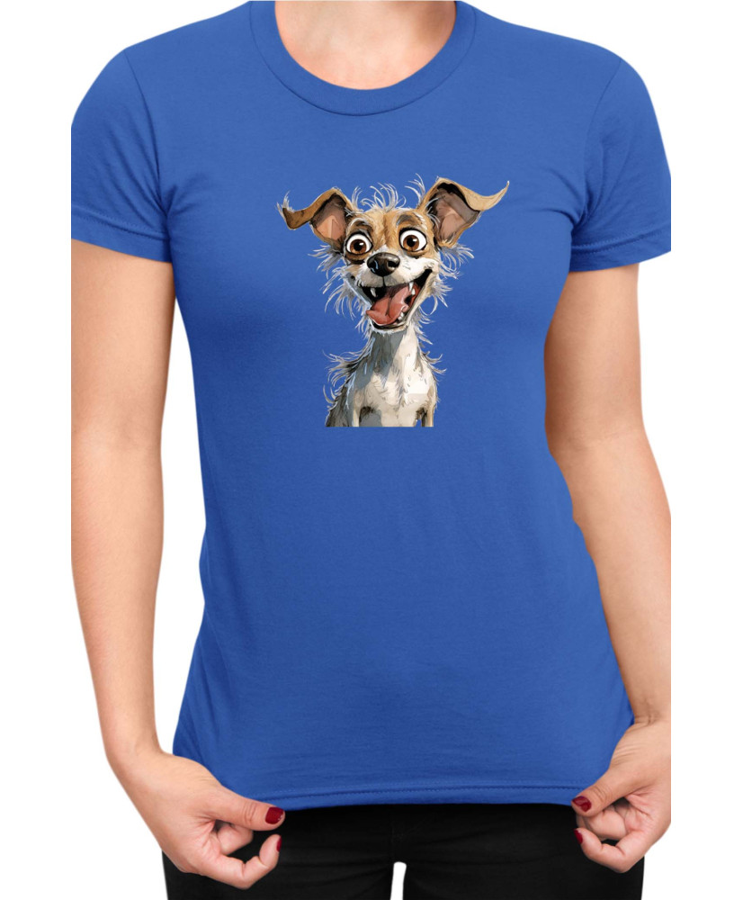 Дамска Тениска Funny Dogs Breeds Chihuahua