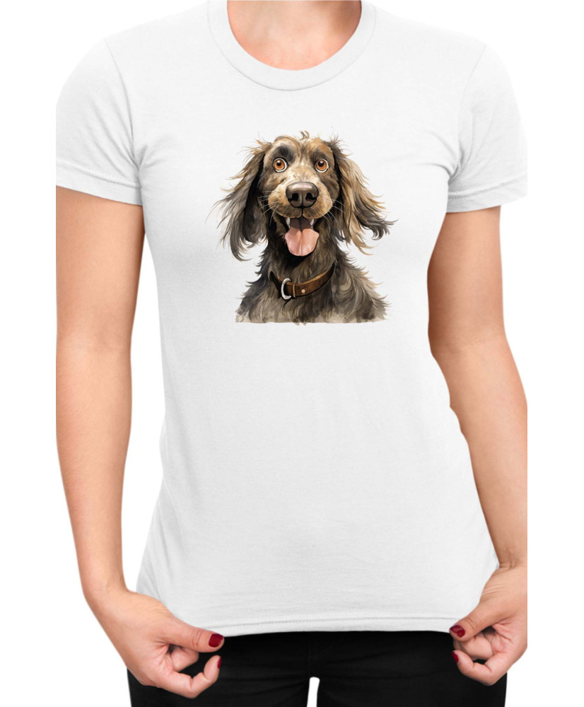 Дамска Тениска Funny Dogs Breeds Cocker Spaniel