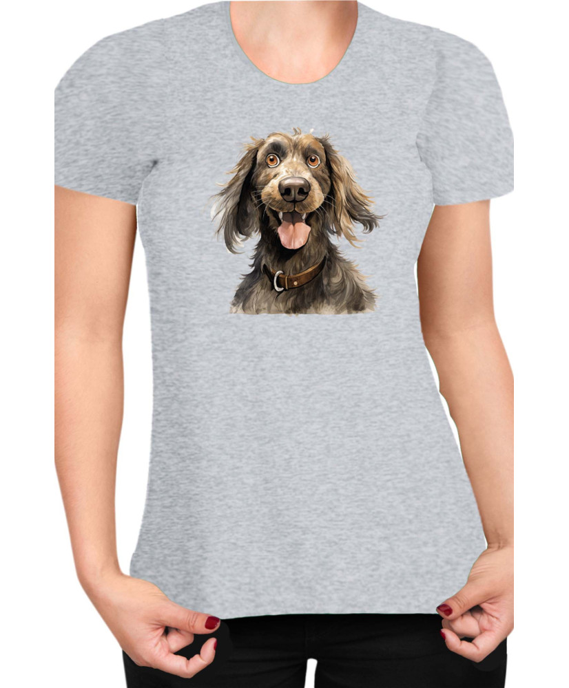 Дамска Тениска Funny Dogs Breeds Cocker Spaniel