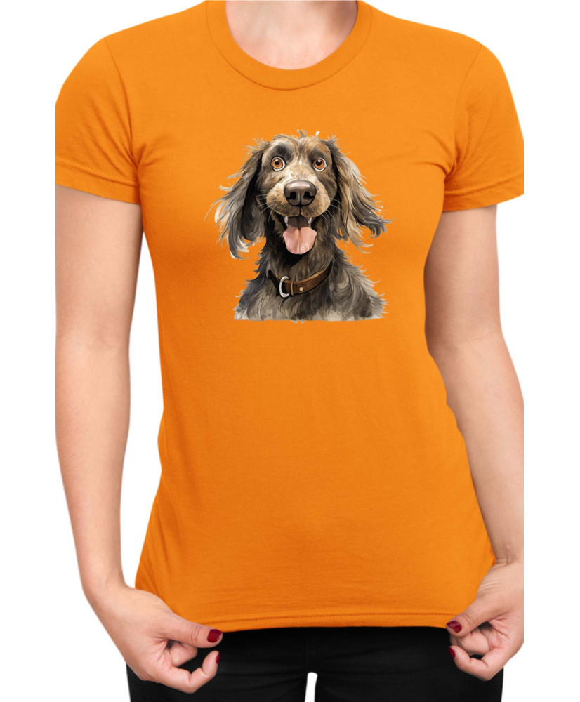 Дамска Тениска Funny Dogs Breeds Cocker Spaniel