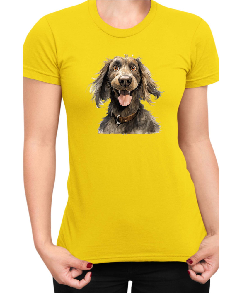 Дамска Тениска Funny Dogs Breeds Cocker Spaniel