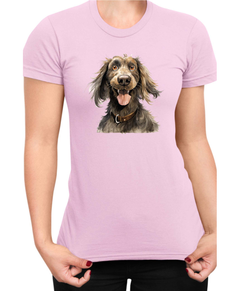 Дамска Тениска Funny Dogs Breeds Cocker Spaniel