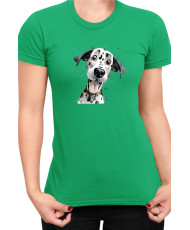 Дамска Тениска Funny Dogs Breeds Dalmatian