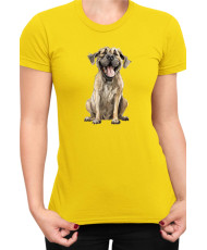 Дамска Тениска Funny Dogs Breeds English Mastiff