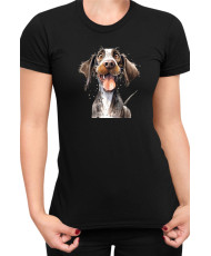 Дамска Тениска Funny Dogs Breeds German Pointer