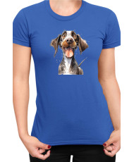 Дамска Тениска Funny Dogs Breeds German Pointer
