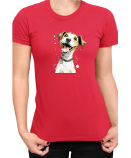 Дамска Тениска Funny Dogs Breeds Jack Russel Terrier