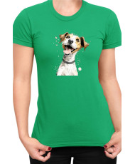 Дамска Тениска Funny Dogs Breeds Jack Russel Terrier