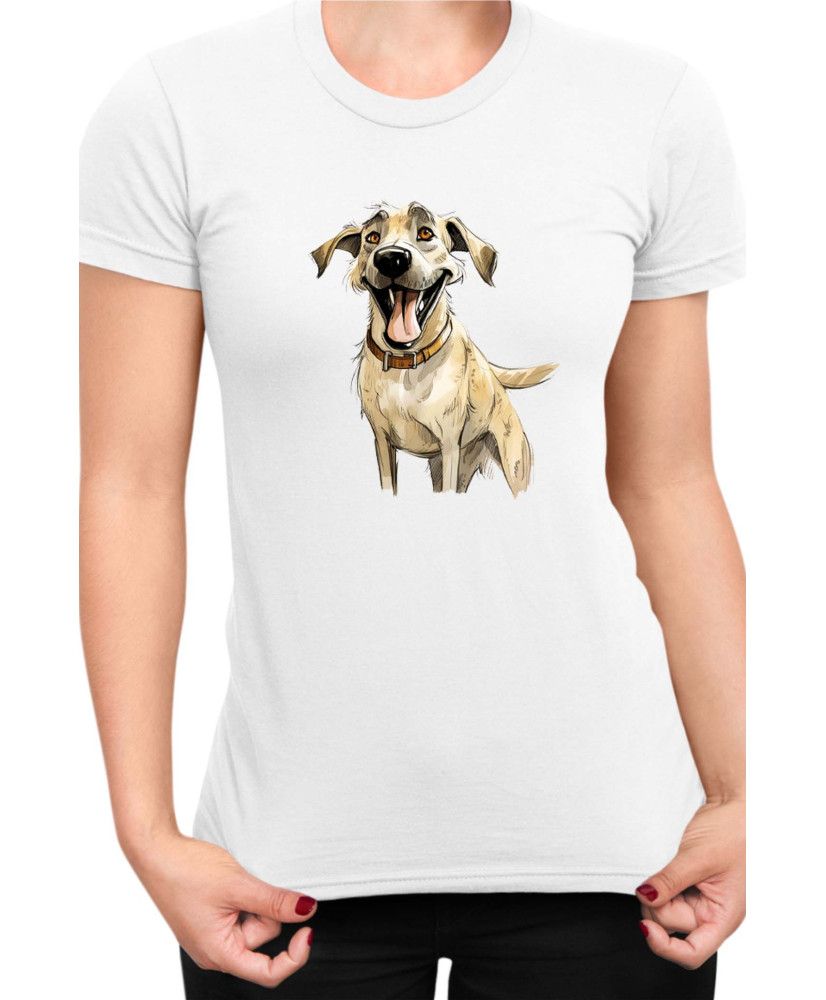 Дамска Тениска Funny Dogs Breeds Kangal
