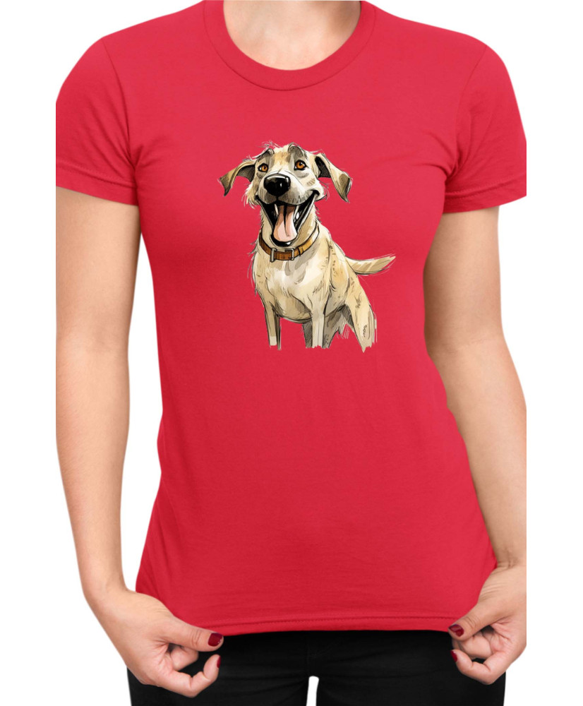Дамска Тениска Funny Dogs Breeds Kangal