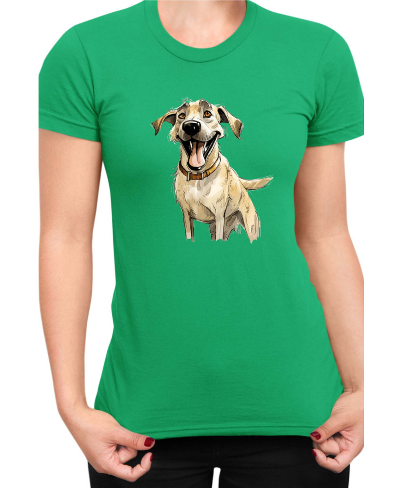 Дамска Тениска Funny Dogs Breeds Kangal
