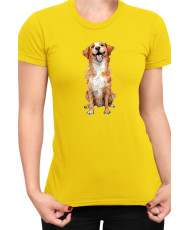Дамска Тениска Funny Dogs Breeds Novia Scotia Duck Tolling Retriever