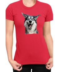 Дамска Тениска Funny Dogs Breeds Siberian Husky