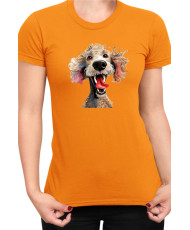 Дамска Тениска Funny Dogs Breeds Standard Poodle 01