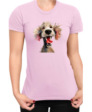 Дамска Тениска Funny Dogs Breeds Standard Poodle 01