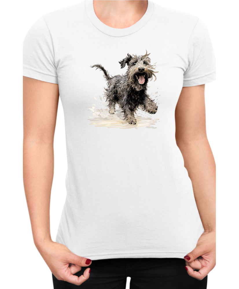Дамска Тениска Funny Dogs Breeds Terrier