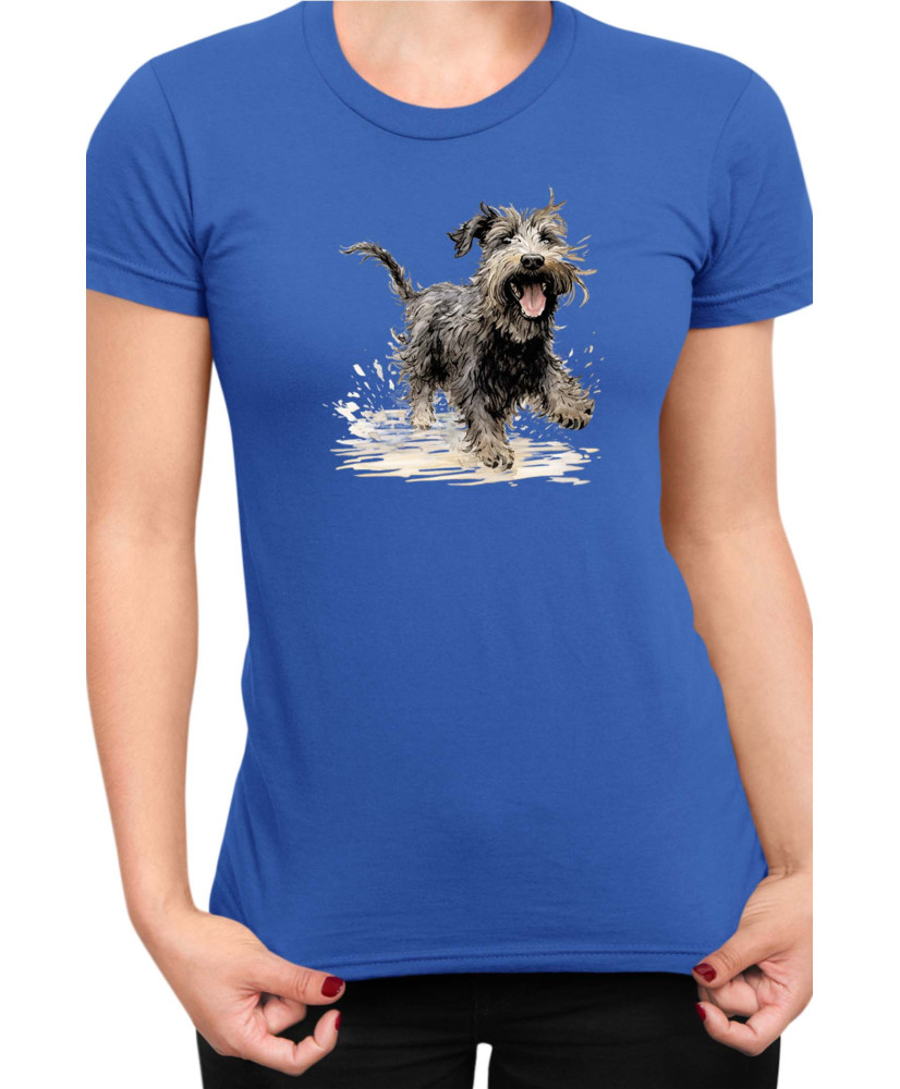 Дамска Тениска Funny Dogs Breeds Terrier