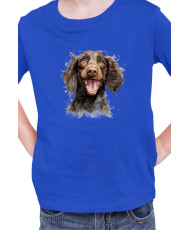 Детска Тениска Funny Dogs Breeds American Water Spaniel 01