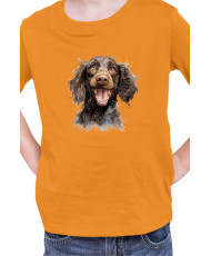 Детска Тениска Funny Dogs Breeds American Water Spaniel 01