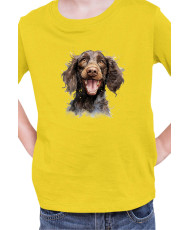 Детска Тениска Funny Dogs Breeds American Water Spaniel 01