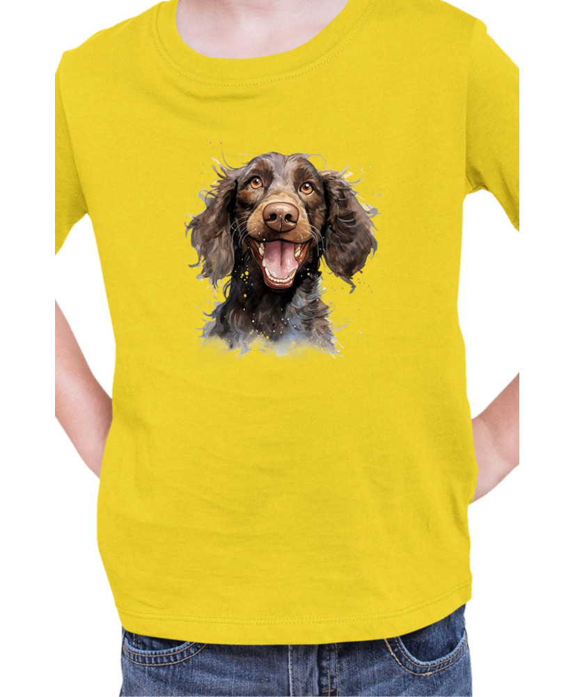 Детска Тениска Funny Dogs Breeds American Water Spaniel 01