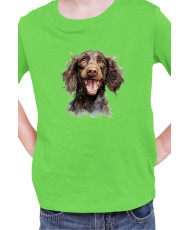 Детска Тениска Funny Dogs Breeds American Water Spaniel 01