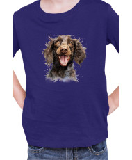 Детска Тениска Funny Dogs Breeds American Water Spaniel 01
