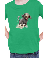 Детска Тениска Funny Dogs Breeds American Water Spaniel 02