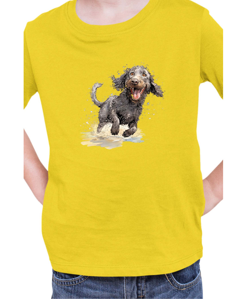 Детска Тениска Funny Dogs Breeds American Water Spaniel 02