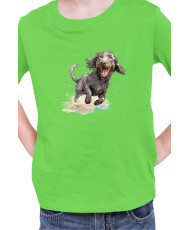 Детска Тениска Funny Dogs Breeds American Water Spaniel 02