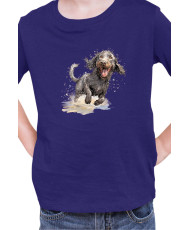 Детска Тениска Funny Dogs Breeds American Water Spaniel 02