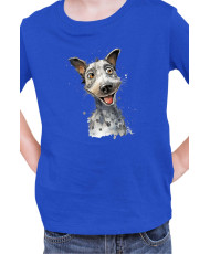Детска Тениска Funny Dogs Breeds Australian Cattle Dog