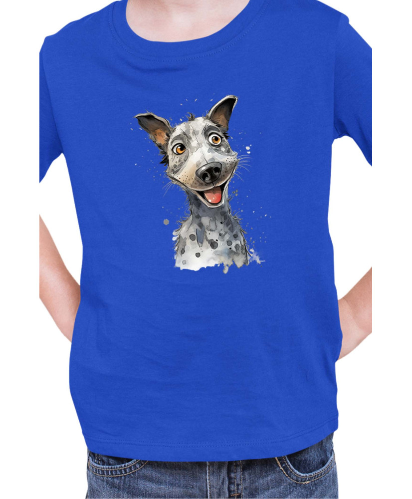 Детска Тениска Funny Dogs Breeds Australian Cattle Dog