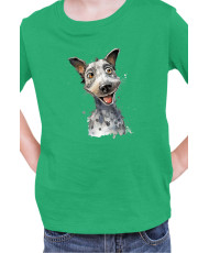 Детска Тениска Funny Dogs Breeds Australian Cattle Dog
