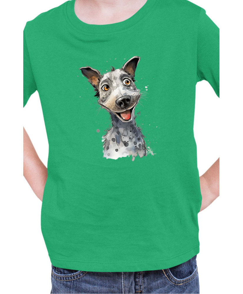 Детска Тениска Funny Dogs Breeds Australian Cattle Dog
