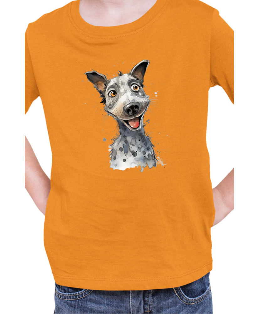 Детска Тениска Funny Dogs Breeds Australian Cattle Dog