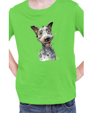 Детска Тениска Funny Dogs Breeds Australian Cattle Dog