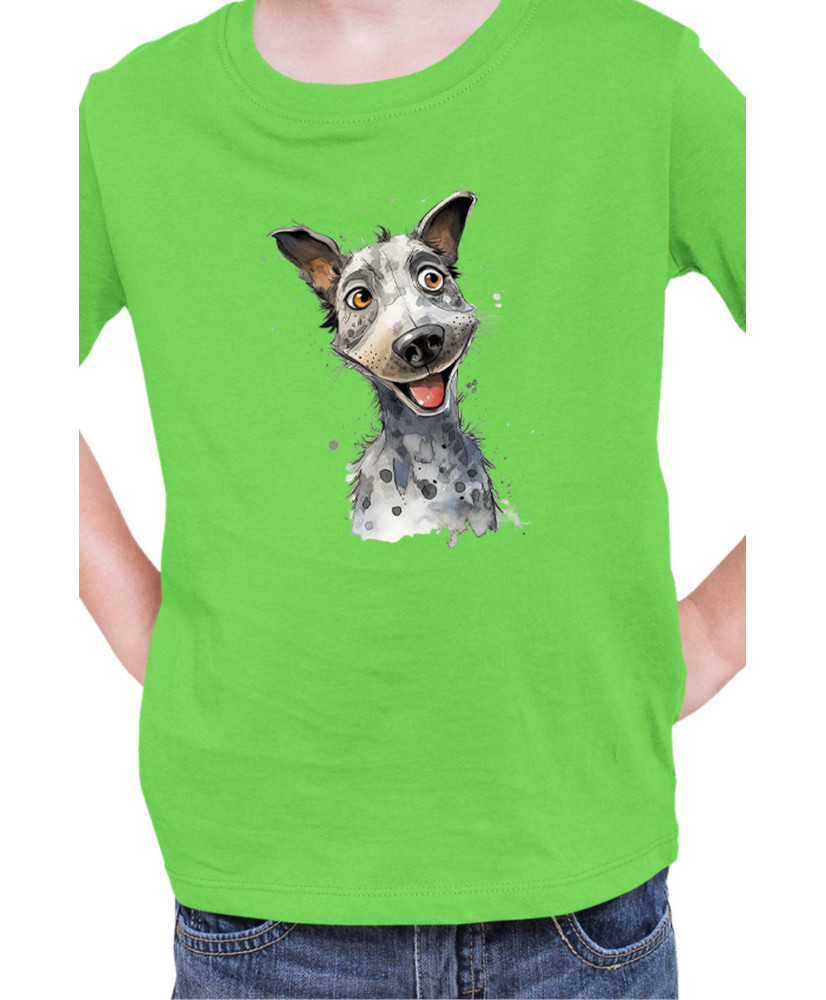 Детска Тениска Funny Dogs Breeds Australian Cattle Dog