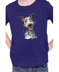 Детска Тениска Funny Dogs Breeds Australian Cattle Dog