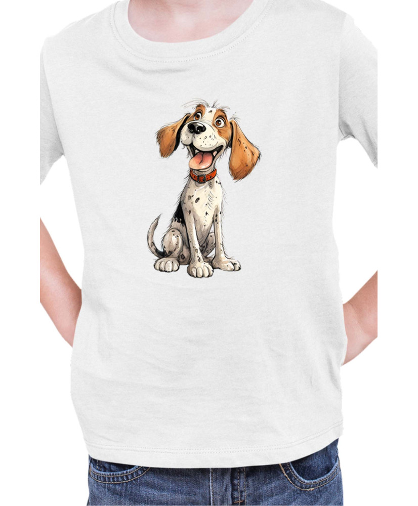 Детска Тениска Funny Dogs Breeds Beagle 01 Детска Тениска Funny Dogs Breeds Beagle 01