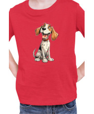 Детска Тениска Funny Dogs Breeds Beagle 01