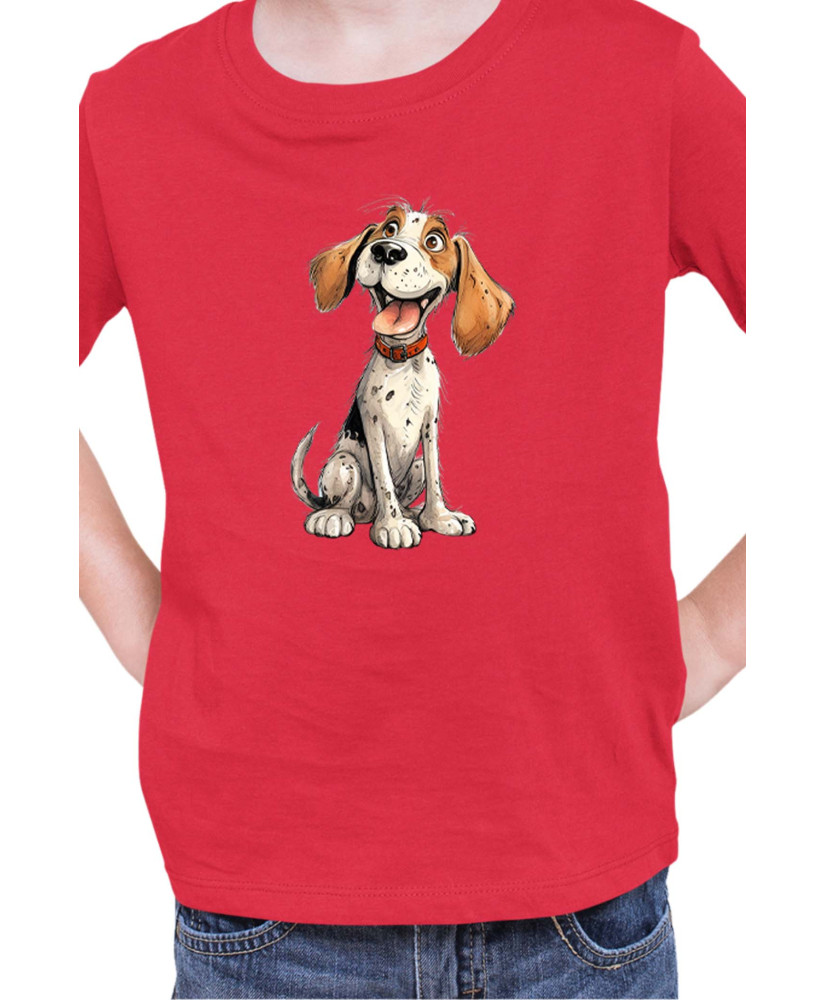 Детска Тениска Funny Dogs Breeds Beagle 01