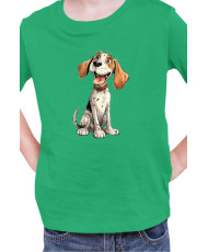 Детска Тениска Funny Dogs Breeds Beagle 01