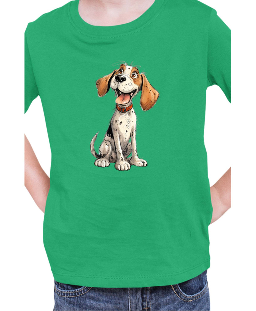Детска Тениска Funny Dogs Breeds Beagle 01