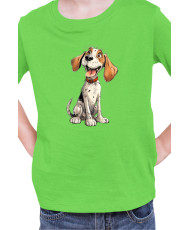 Детска Тениска Funny Dogs Breeds Beagle 01