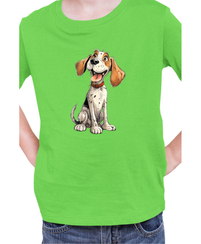 Детска Тениска Funny Dogs Breeds Beagle 01