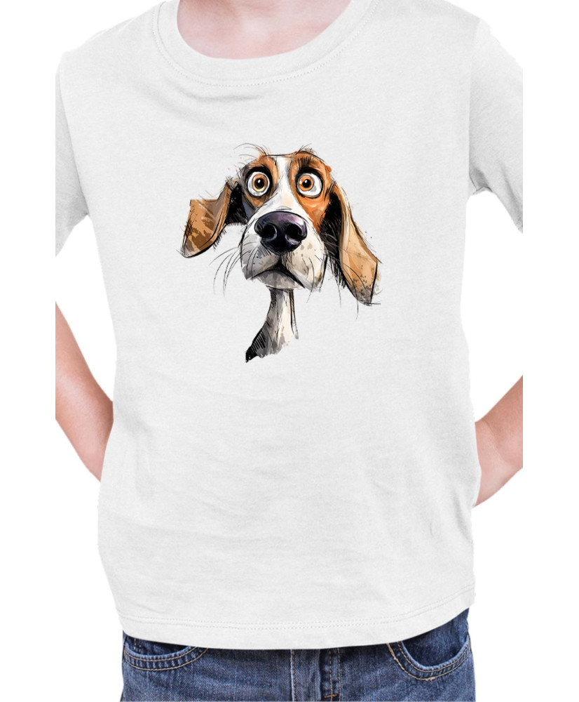 Детска Тениска Funny Dogs Breeds Beagle 02