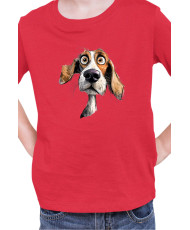 Детска Тениска Funny Dogs Breeds Beagle 02