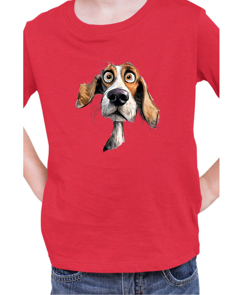 Детска Тениска Funny Dogs Breeds Beagle 02